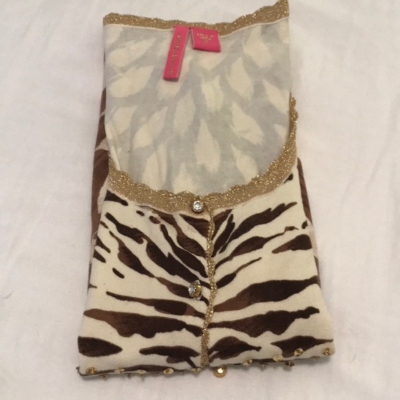 Animal print cardigan - Picture 1 of 8